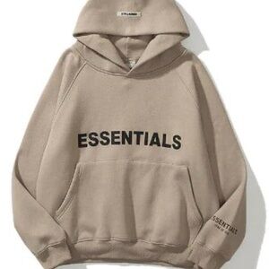 Essentials tan hoodie